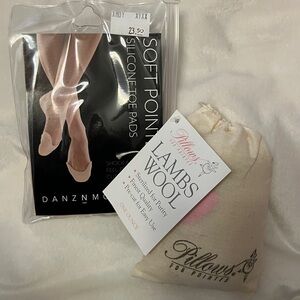 NWT Danznmotion Silicone Toe Pads- shock absorbent, feel the floor, cut to size
